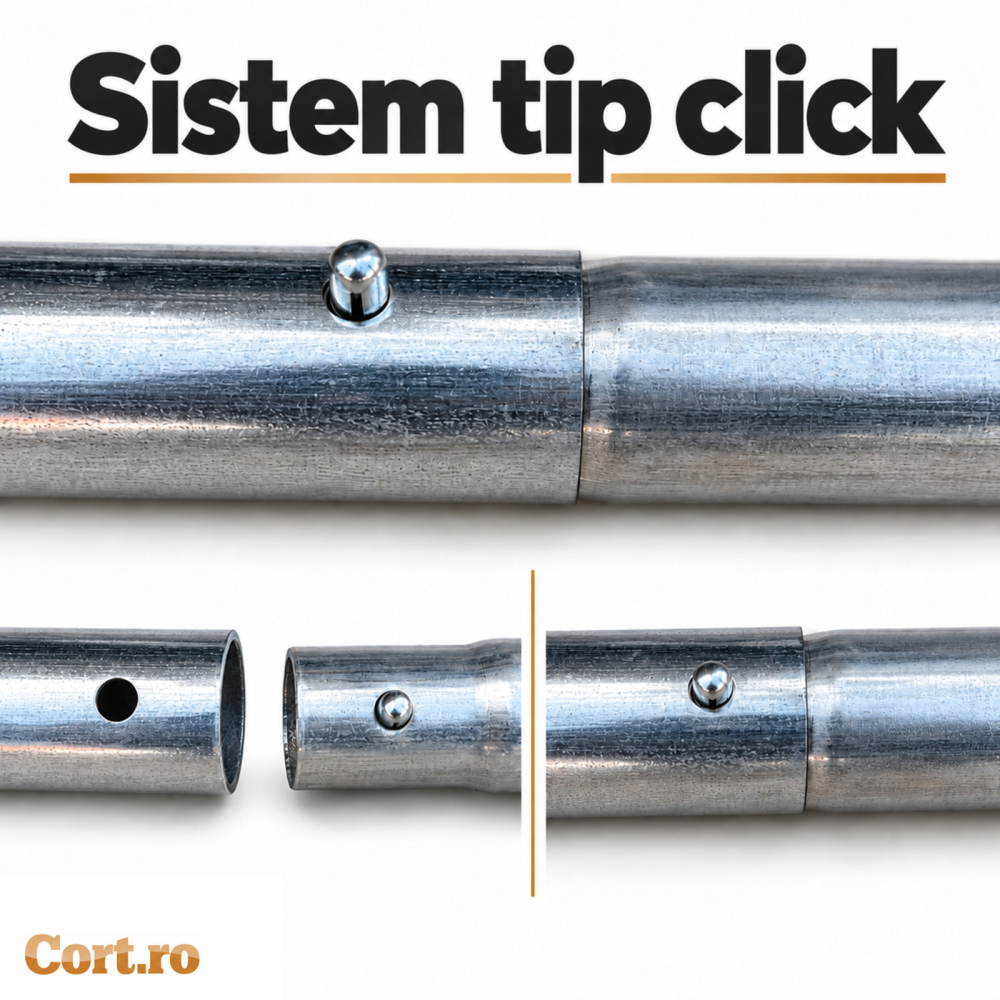 Cort Depozitare Industrial 6 x 12 m ECO exterior [3]