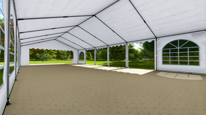Cort Depozitare Industrial 6 x 8 m PRO XXL exterior [2]