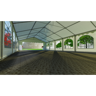 Cort Depozitare Industrial 6 x 12 m PRO XXL exterior [2]