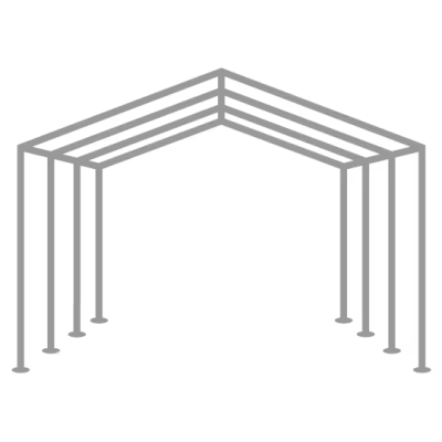 Cort Evenimente 3 x 8 m ECO [2]