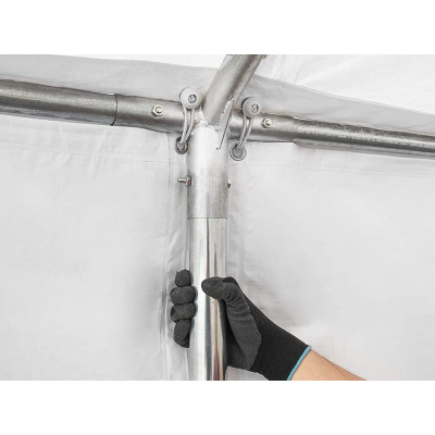 Cort Depozitare Industrial 6 x 12 m PRO XXL exterior [4]