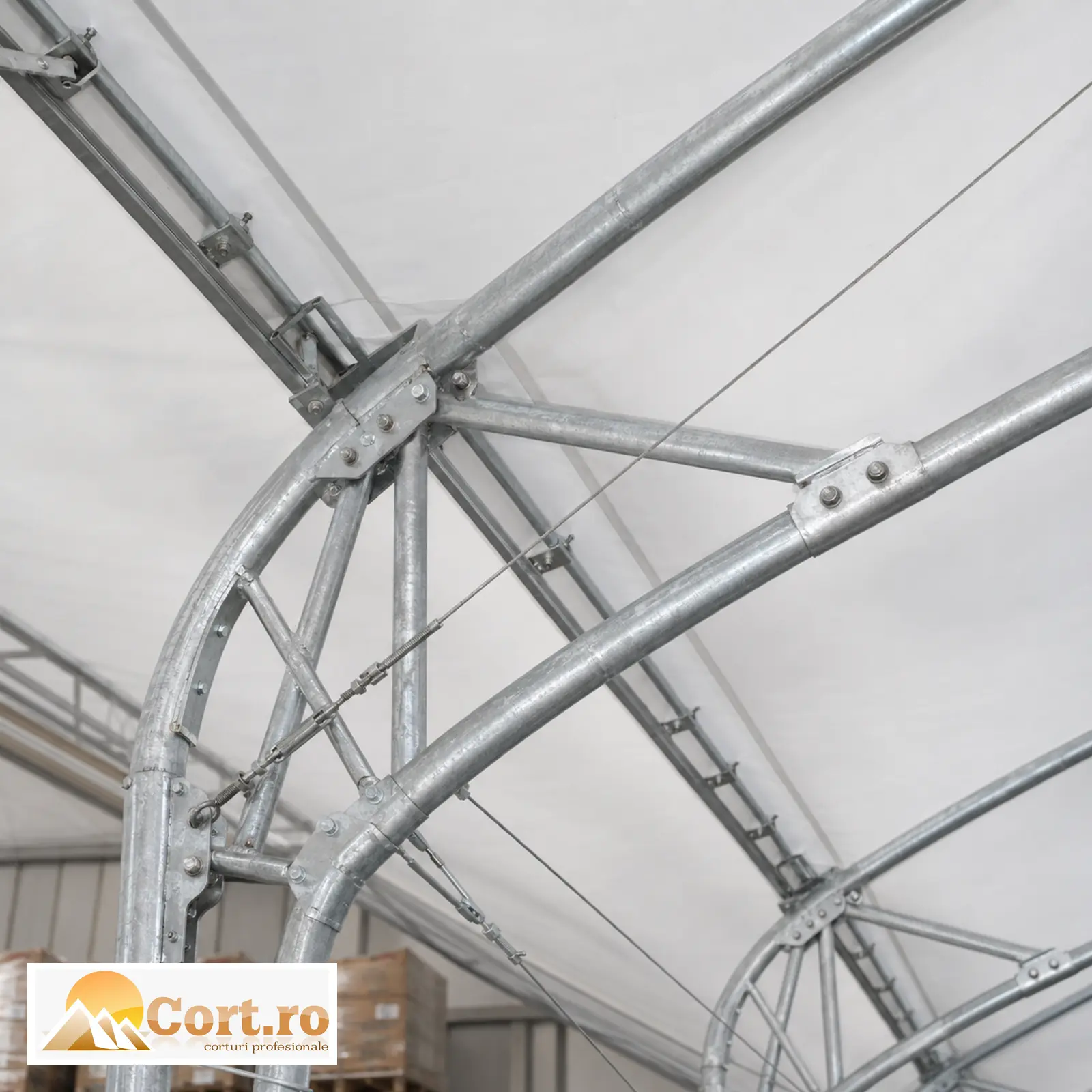 Cort industrial înalt pentru flotă și utilaje grele 15 x 15 m – flotă și utilaje grele [7]