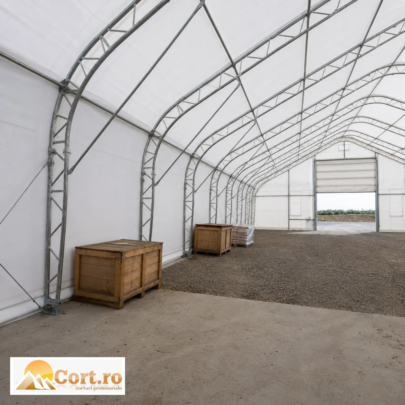 Hală industrială înaltă 12 x 17 m pentru utilaje [5]