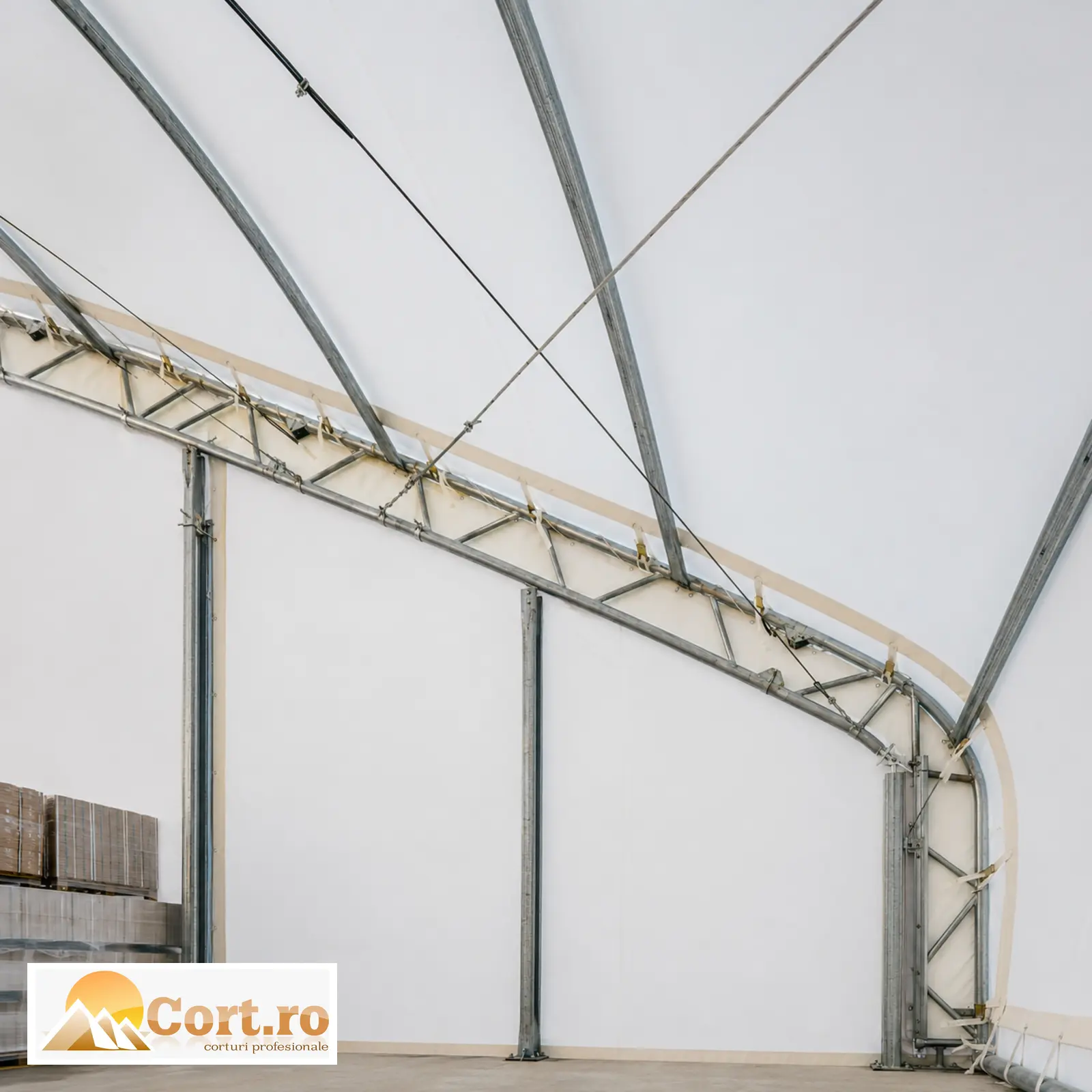 Hală industrială înaltă 12 x 17 m pentru utilaje [4]