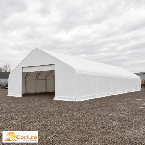 Corturi Industriale - Cort 12 x 30 m – depozitare agricolă de mare volum