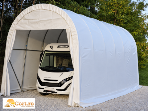 Cort 4 x 9 m – garaj pentru vehicule și utilaje mici [7]
