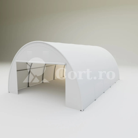 Cort Tip Tunel - Cort depozitare tip tunel 6 × 11 m utilaje echipamente