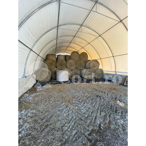 Cort depozitare tip tunel 9 × 12 m utilaje echipamente [3]