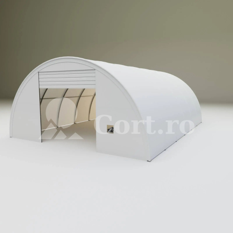 Cort Tip Tunel - Cort depozitare tip tunel 9 × 12 m utilaje echipamente
