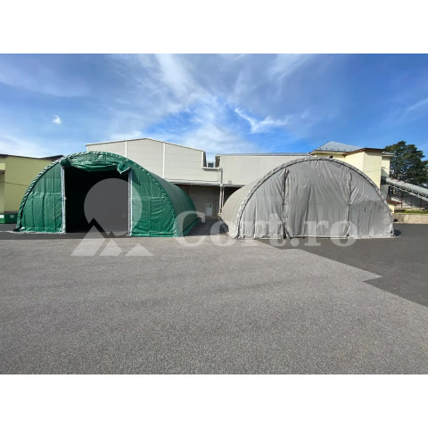 Cort depozitare tip tunel 9 × 12 m utilaje echipamente [2]