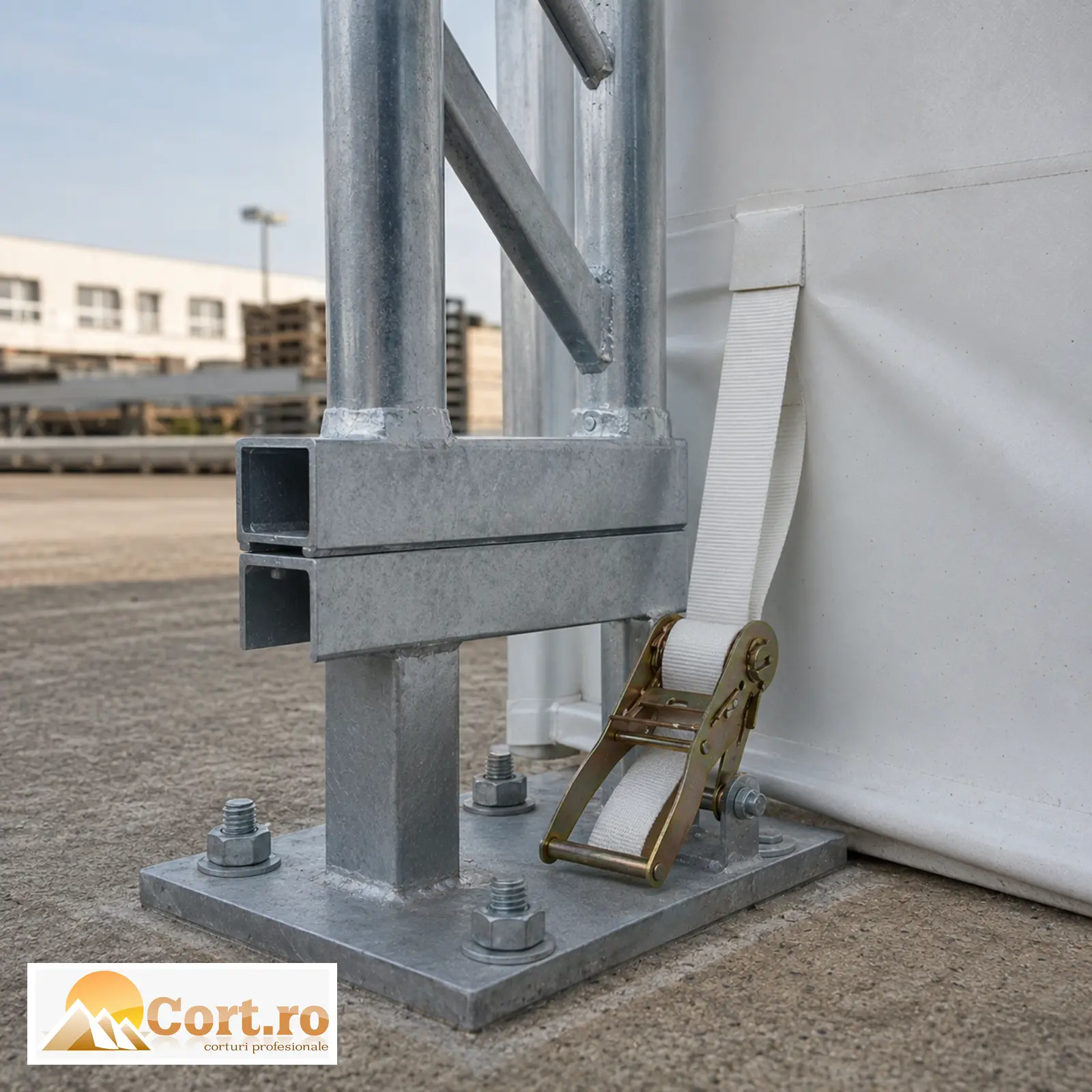 Cort industrial înalt pentru flotă și utilaje grele 15 x 15 m – flotă și utilaje grele [5]