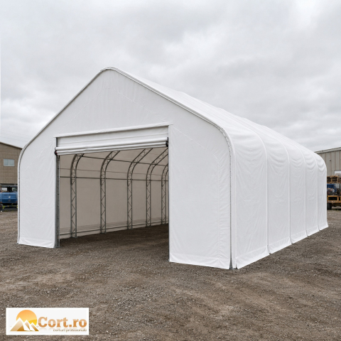 Corturi Industriale - Cort industrial pentru atelier 9 x 12 m – atelier și echipamente