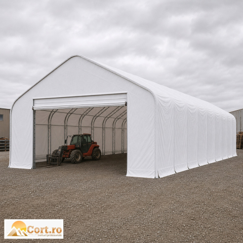 Cort logistic industrial 9 x 24 m – flux logistic și stocuri [6]