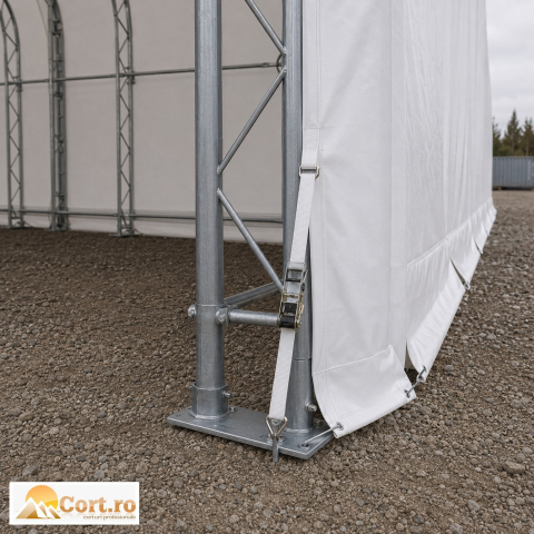 Cort pentru materiale de construcții 10 x 24 m | 244 m² [5]