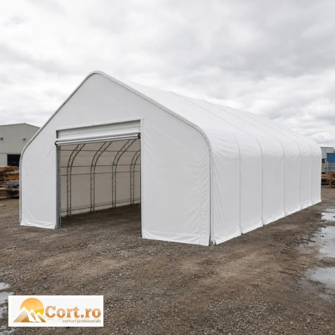Corturi Industriale - Cort pentru utilaje agricole 8 x 15 m – utilaje agricole și vehicule