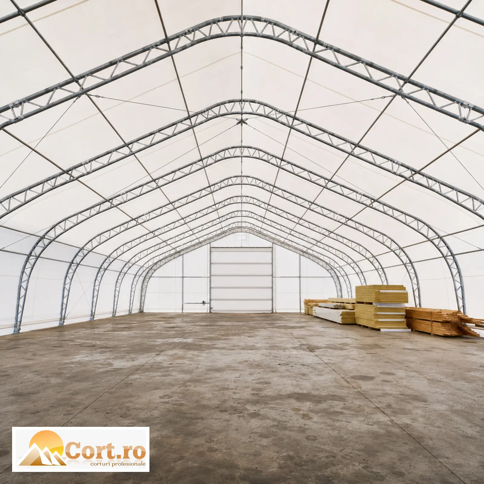Hală industrială înaltă 12 x 17 m pentru utilaje [5]