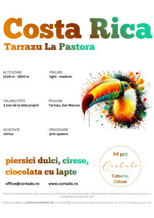 Cafea proaspat prajita - Costa Rica Tarrazu