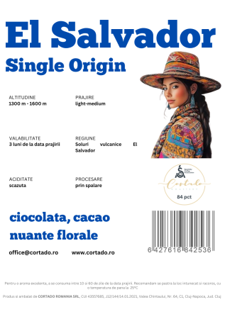 Cafea proaspat prajita - El Salvador SHG