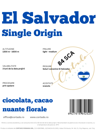 Cafea proaspat prajita - El Salvador SHG