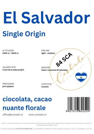 Cafea proaspat prajita - El Salvador SHG