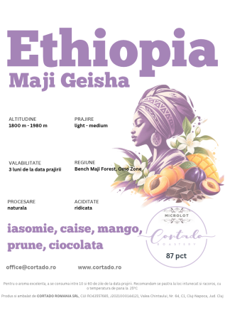 Etiopia Maji Geisha - microlot