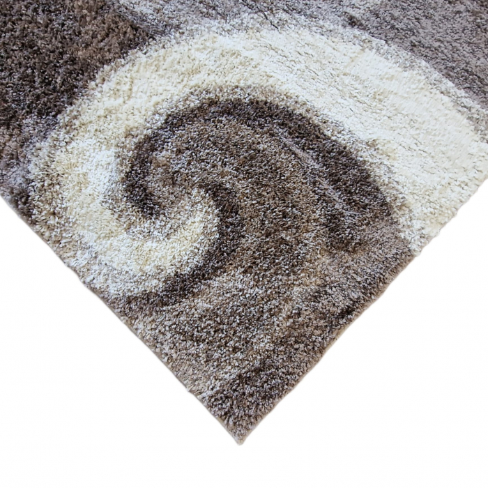 Covor 13c55 200 x 300 Shaggy Maro Inchis/Crem sh72/a1/83 [6]