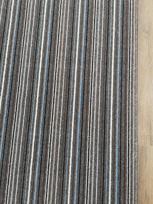 Covor Antiderapant Areti 80 x 150 Gri Inchis - Albastru Deschis [5]