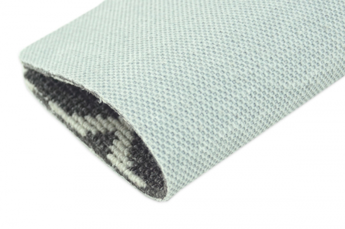 Covor Antiderapant Cardiff 100 x 150 Gri Inchis-Alb [3]