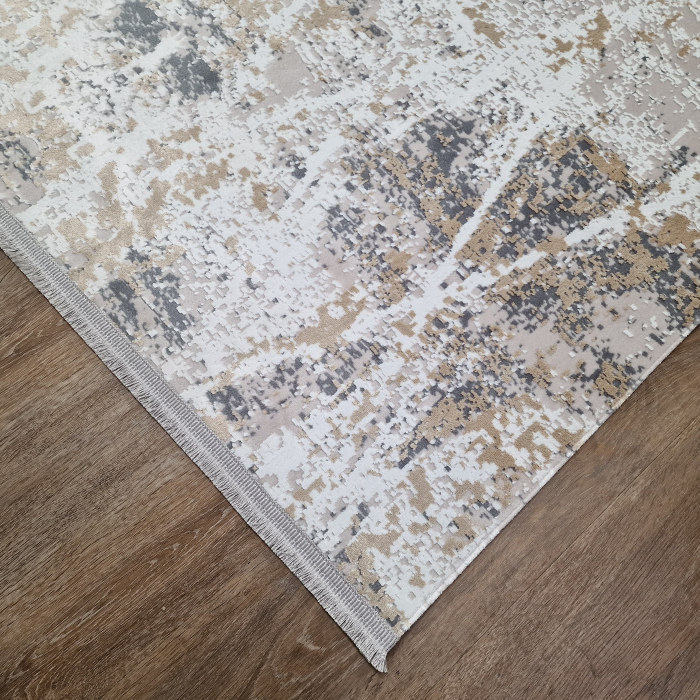Covor antiderapant, Milano 16300, 60 x 100, Bej Gri, Grosime 3 mm [5]