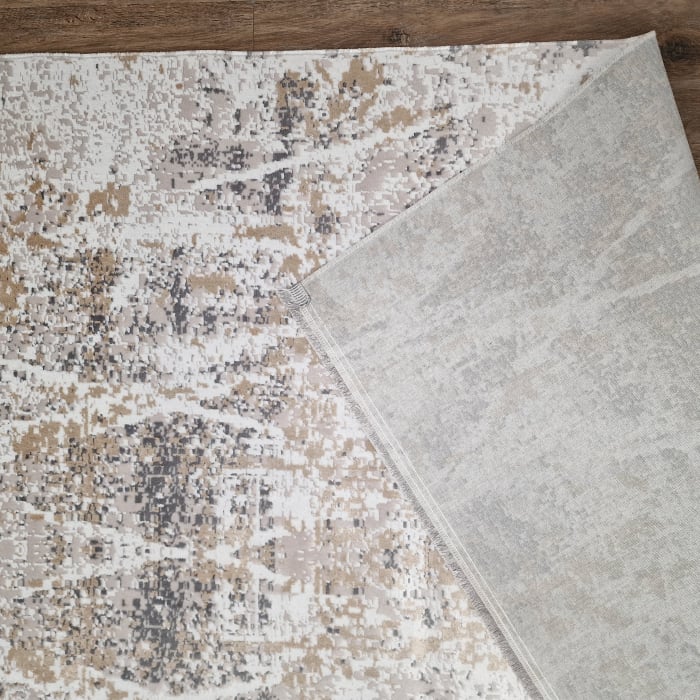 Covor antiderapant, Milano 16300, 60 x 100, Bej Gri, Grosime 3 mm [6]