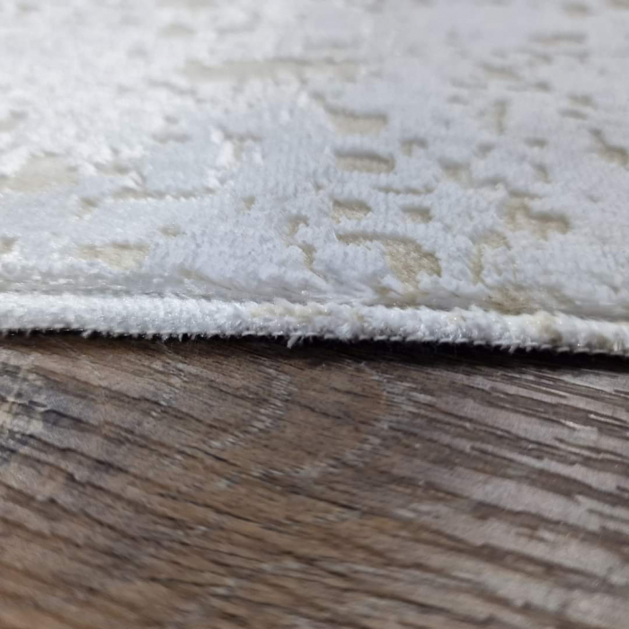 Covor antiderapant si lavabil, Milano 16300,  Bej deschis, Grosime 4 mm [4]