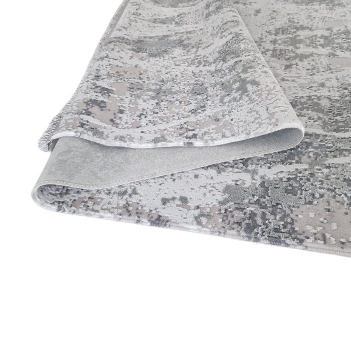 Covor antiderapant, Milano 16300, Gri Deschis Gri, 160 x 230 cm, Grosime 4 mm [2]