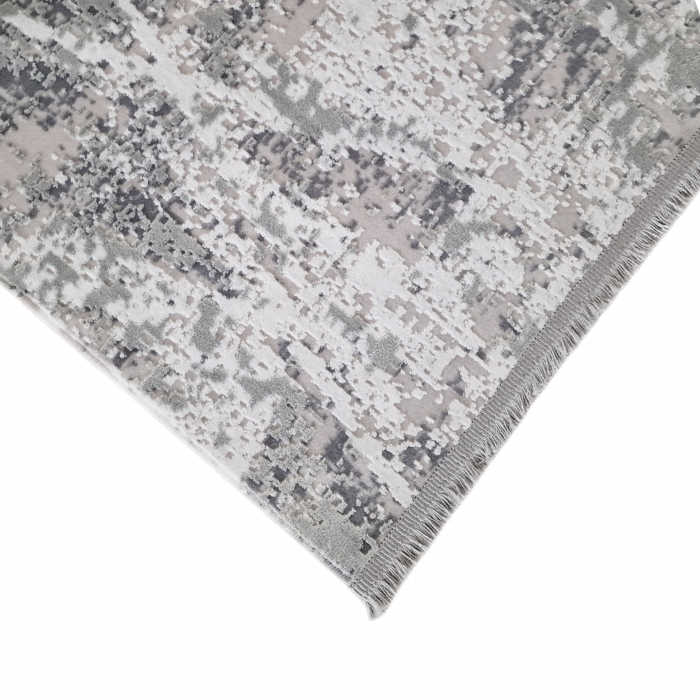 Covor antiderapant, Milano 16300, Gri Deschis Gri, 160 x 230 cm, Grosime 4 mm [6]