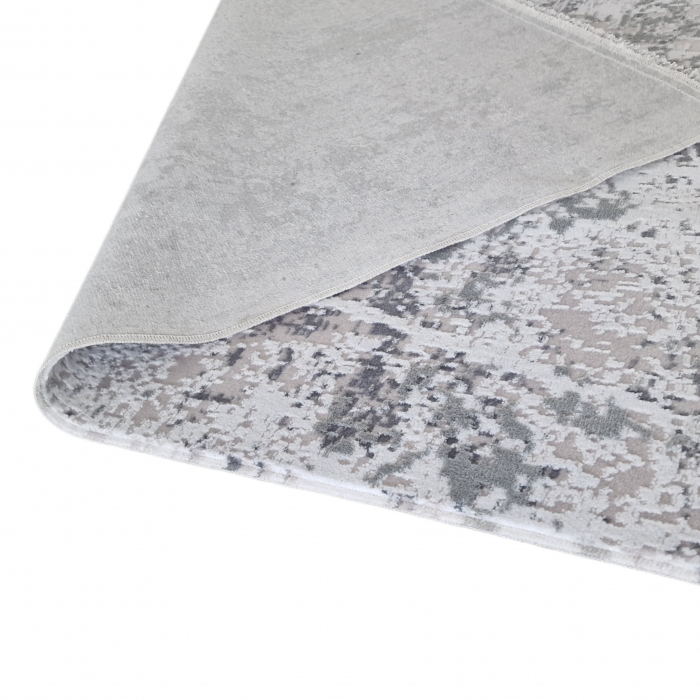 Covor antiderapant, Milano 16300, Gri Deschis Gri, 160 x 230 cm, Grosime 4 mm [4]