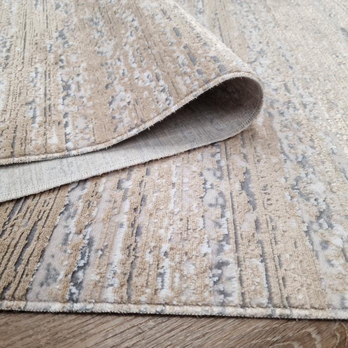 Covor antiderapant ,Milano 22300, 80 x 150 ,Bej ,Grosime 4mm [3]