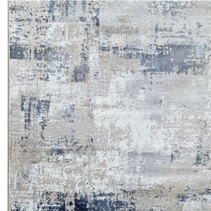 Covor antiderapant modern Myra, 00088, 120 x 180 cm, Gri Bej, Grosime 5mm [5]