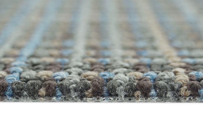 Covor Antiderapant Warren 67 x 150 Gri Inchis/Albastru Deschis [5]