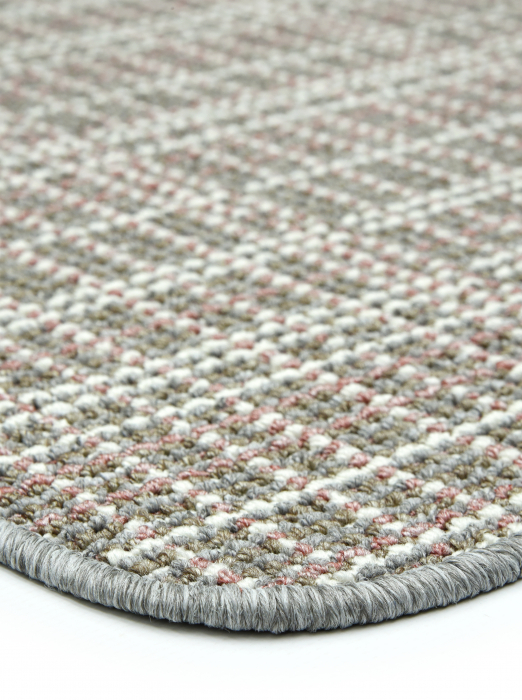 Covor Antiderapant Warren 67 x 150 Gri/Roz [2]