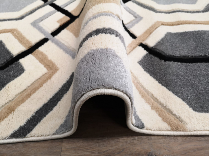 Covor Carvino, 100 x 200 Crem/Gri Deschis 1832A [3]