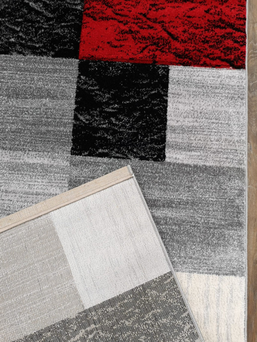 Traversa Carvino, 80 x 150 Gri Deschis/Negru 1835A [3]