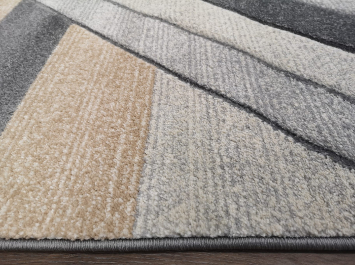 Covor Carvino, 120 x 170 Gri Deschis/Caramel 1881A [4]