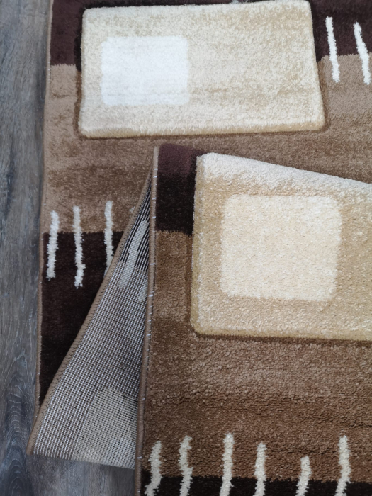 Covor Carvino, 160 x 230 Maro/Bej Inchis 2055A [6]