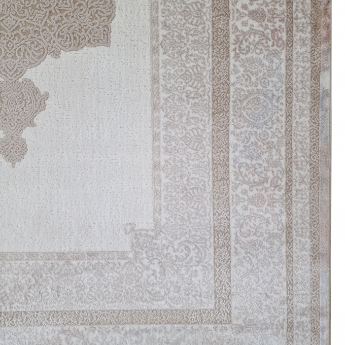 Covor clasic antiderapant Bonny , 00101, 200 x 290 cm, Crem Ivory, Grosime 5mm [3]