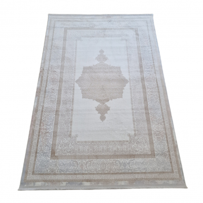 Covor clasic antiderapant Bonny , 00101, 200 x 290 cm, Crem Ivory, Grosime 5mm [6]