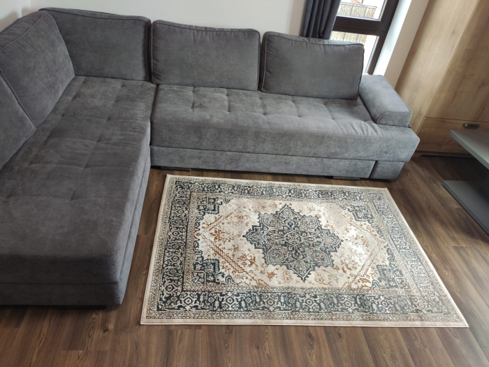 Covor Emoji 80 x 150 17209A Bej Deschis/Inchis [2]