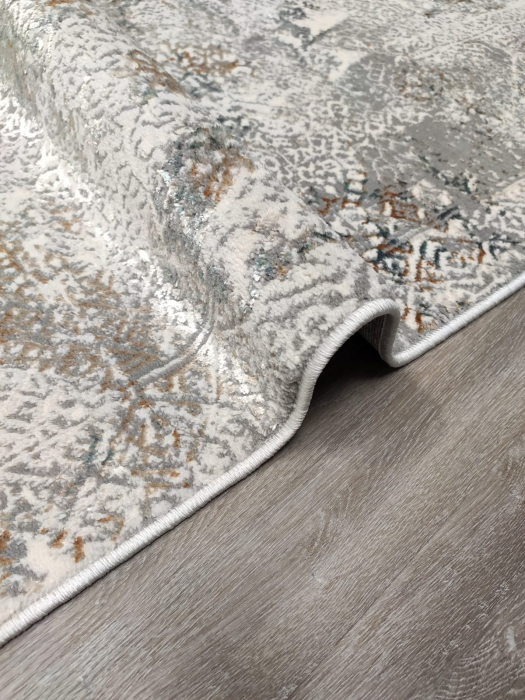 Covor Emoji 80 x 150 Abstract Gri/Verde 17489A [3]