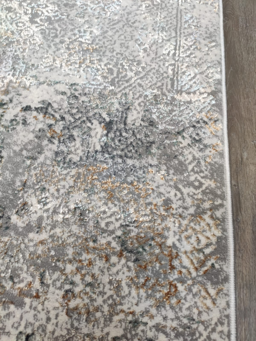 Covor Emoji 80 x 150 Abstract Gri/Verde 17489A [6]