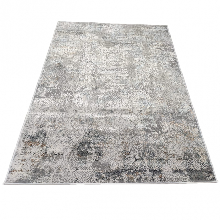 Covor Emoji 80 x 150 Abstract Gri/Verde 17489A [5]