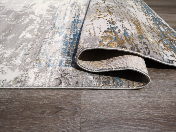 Covor Florance 120 x 180 Abstract Gri/Albastru US021 [4]