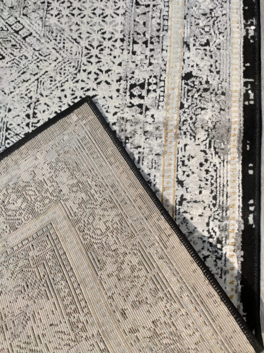 Covor Florance 120 x 180 Abstract Negru/Gri US020 [3]